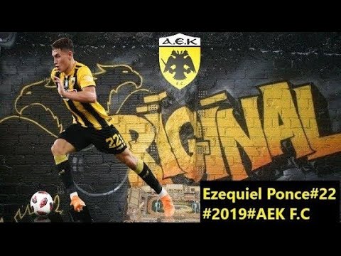 Ezequiel Ponce 2019-The Perfect Striker-AEK FC