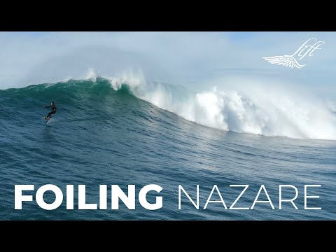 Epic Big Wave Surf Foiling in Nazare w/ Laird Hamiton, Terry Chung, Luca Padua & Benny Ferris