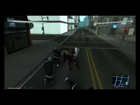 GTA San Andreas Spiderman Electric Punch