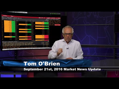 September 21st Stock Market Update by Tom O'Brien