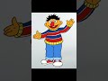 How To Draw Ernie Sesame Street Short