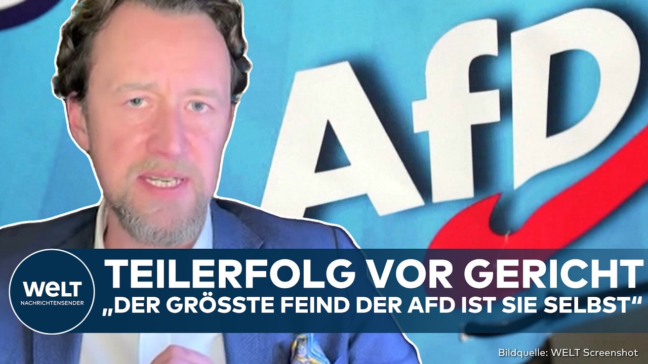 AFD: Rückenwind von Gericht! Einstufung der Partei als rechtsextremistisch ausgesetzt