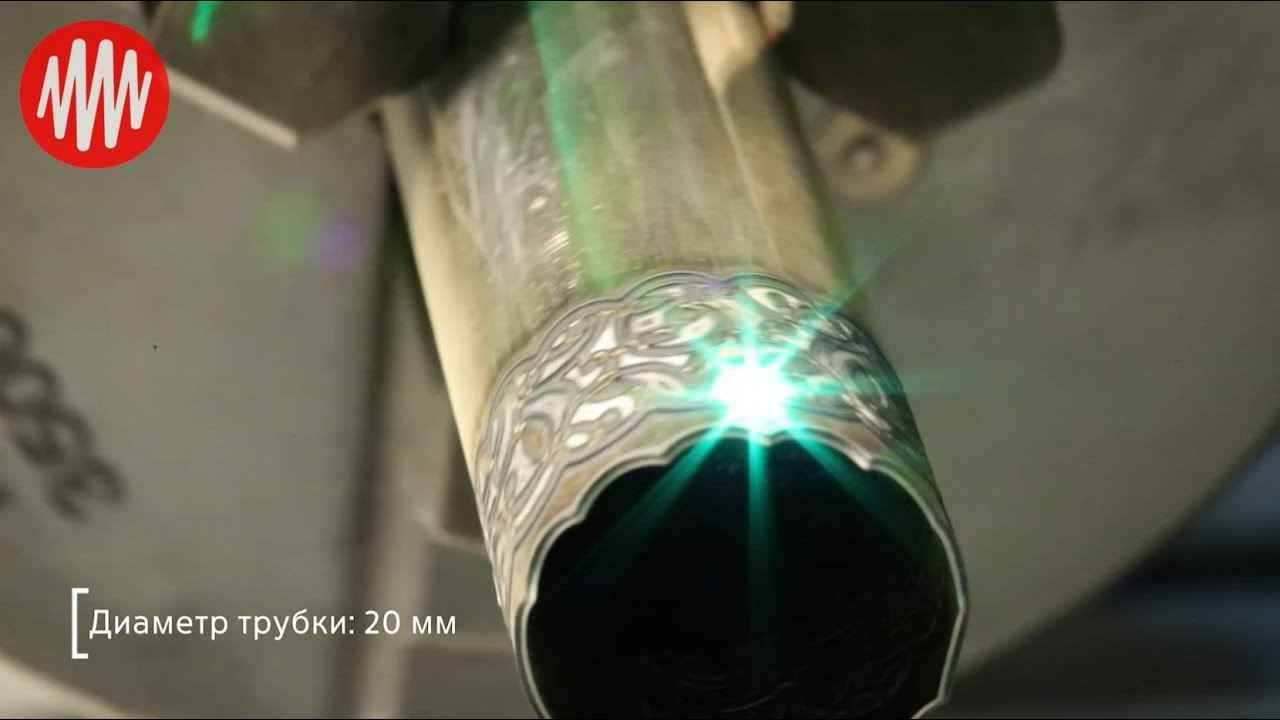 Видео процесса высокоточной лазерной резки из листовых металлов