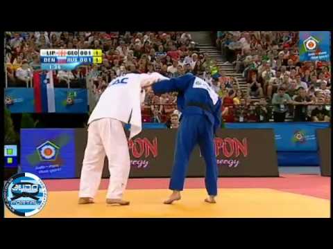 European Judo Championship Budapest 2013 Final -90kg LIPARTELIANI (GEO) - DENISOV Kirill (RUS)