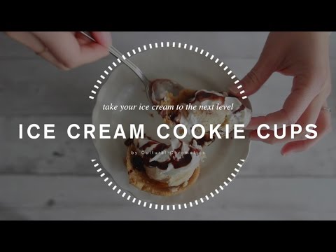 Ice Cream Cookie Cup Recipe