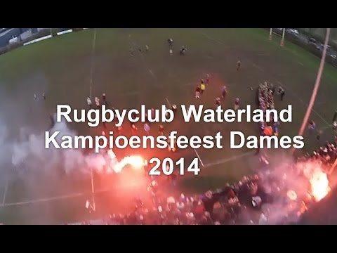 Kampioensfeest Rugbyclub Waterland dames 19-01-2014