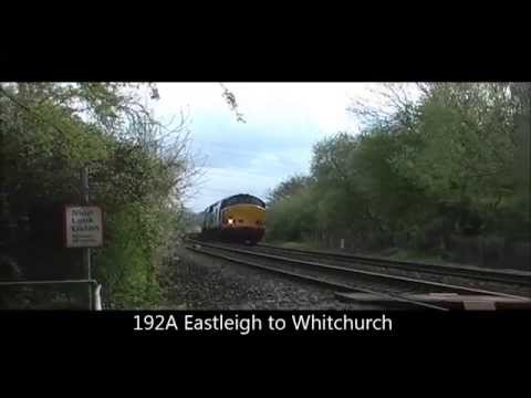 DRS Class 37 Thrash!  37612 & 37611 heading towards Trowbridge with empty stock!