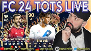 EA FC 24 TOTS LIVE Pack Opening & Last 5 Games of Fut Champions Can we get 11 Wins for Rank V???