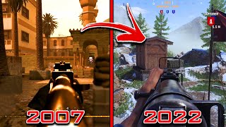 L'ÉVOLUTION DE CALL OF DUTY DE 2007 à 2022 (14 ans de CALL OF DUTY en 1 vidéo)