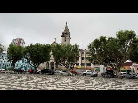 Entorno do Teatro Amazonas, Praça e Igreja de São Sebastião e Monumento à Abertura dos Portos
