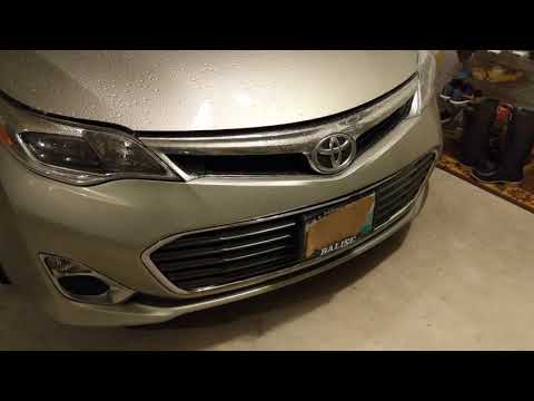 Toyota Avalon 2013-2017 HID install (for halogen models)