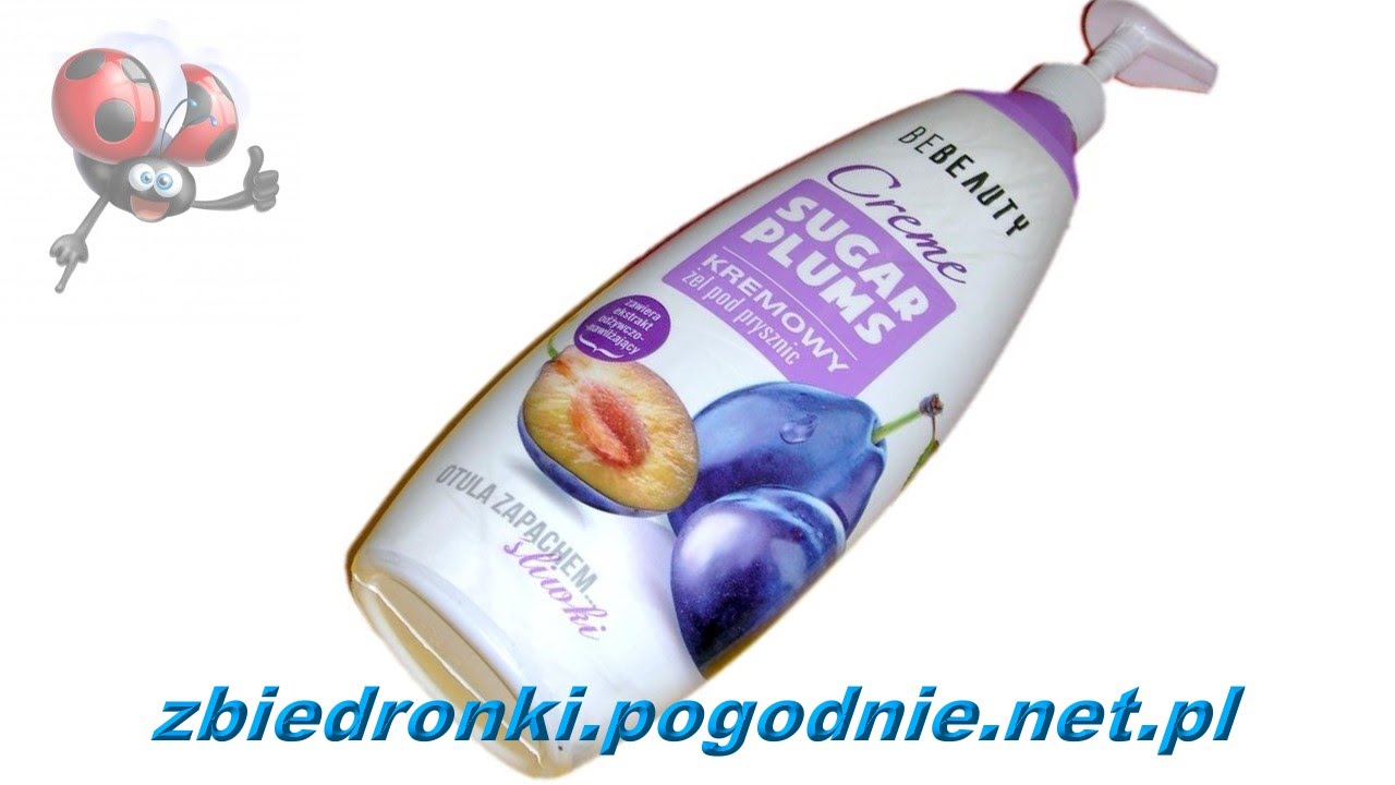 Kremowy żel pod prysznic BeBeauty Słodka Śliwka