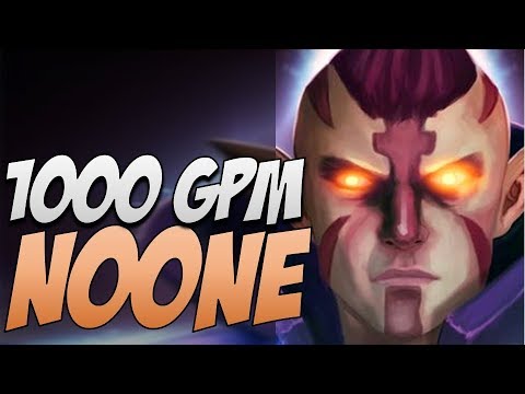 VP.Noone Anti-Mage with 1000 GPM | Dota Gameplay
