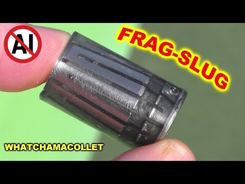 Fragmenting Shotgun Slug -  RUINED the Ballistic Gel!