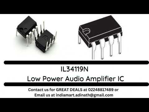 IL34119N Low Power Audio Amplifier IC