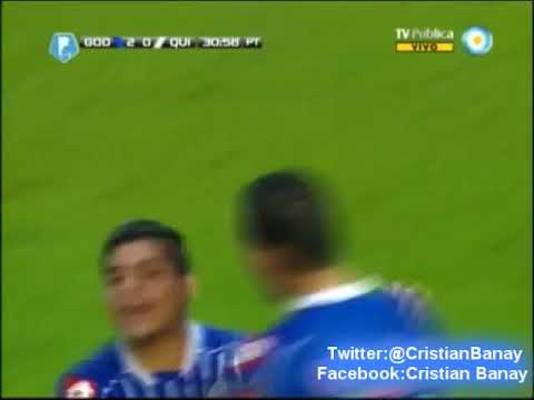 Godoy Cruz 2 Quilmes 0 Torneo Final 2014 Fecha 2 (Solo Goles)