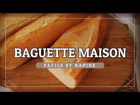 RECETTE BAGUETTE MAISON : LA MEILLEUR :)