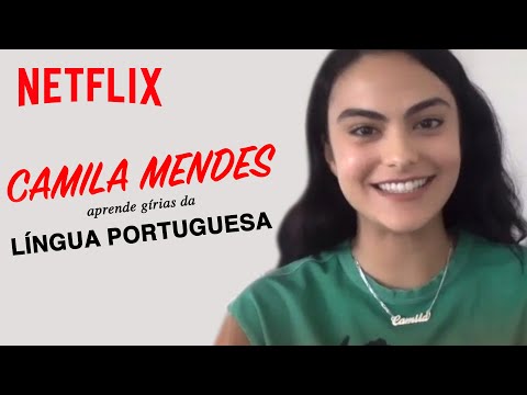 Camila Mendes aprende gírias da língua Portuguesa | Netflix Brasil