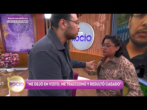 “Me dejó en visto y resultó casado” Programa del 26 de agosto del 2025 / Acércate a Rocío