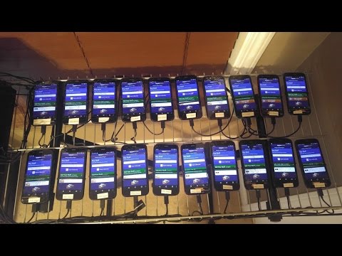 40 Device Android Automation Test Using Python