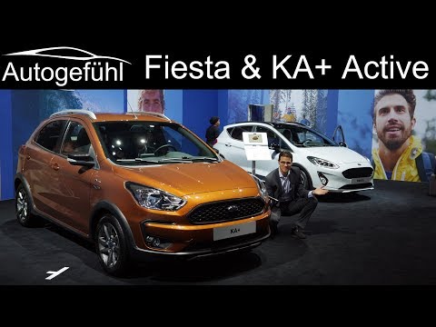 Ford Fiesta Active vs Ford KA+ Active comparison REVIEW - Autogefühl