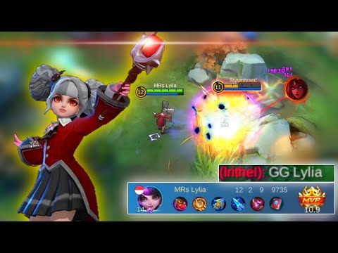 Inilah kenapa Lylia sangat dibenci, MM musuh pun sampai stress ngeliat damage Lylia - Lylia Gameplay