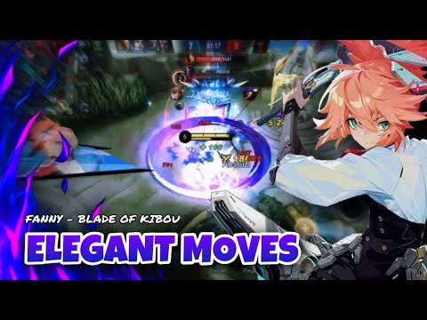 THE MOST BEAUTIFUL AND ELEGANT MOVES FANNY MONTAGE - MLBB