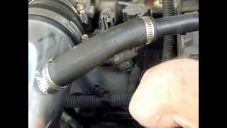 1997 Ford Expedition 5.4L V8 Triton Engine Coolant Temperature ECT Sensor Location