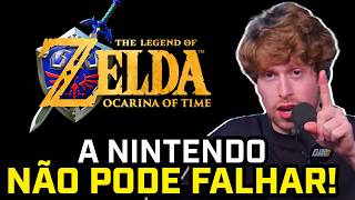 PHOENIX compartilha suas EXPECTATIVAS com REMAKE de ZELDA OCARINA OF TIME!! #flowgames