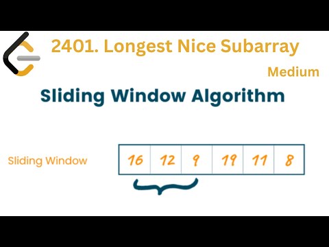 2401 Longest Nice Subarray Sliding Window Leetcode Python