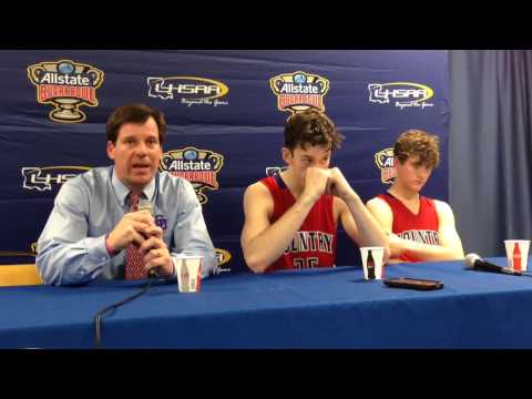 Country Day coach Mike McGuire on his team's semifinal defeat | Video