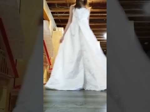I'm wearing a wedding dress