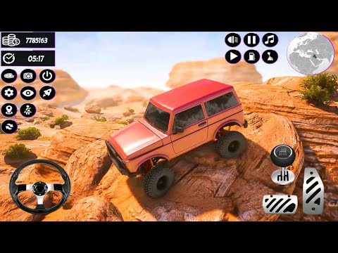 Offroad Driving 3D Land Cruiser Prado Driver 4x4 Jeep Hill Climb - Android Gameplay