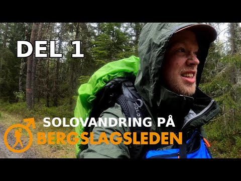 Solo Hiking the 280km Bergslagsleden Trail - Part 1 - The Orange Ribbon Challenge