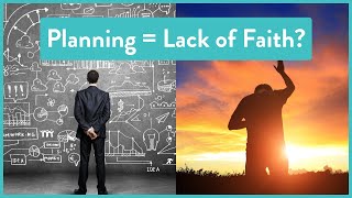 What’s the balance between trusting God and making a plan? #devotional #faithandwork #podcast #pray