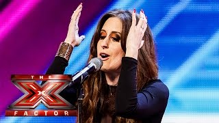 Raign sings her own song called Don&#39;t Let Me Go | Arena Auditions Wk 2 | The X Factor UK 2014