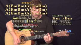 Old Man (Sawyer Fredericks) Guitar Lesson Chord Chart