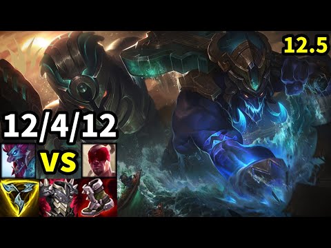 Trundle Jungle vs Lee Sin - KR Master | Patch 12.5