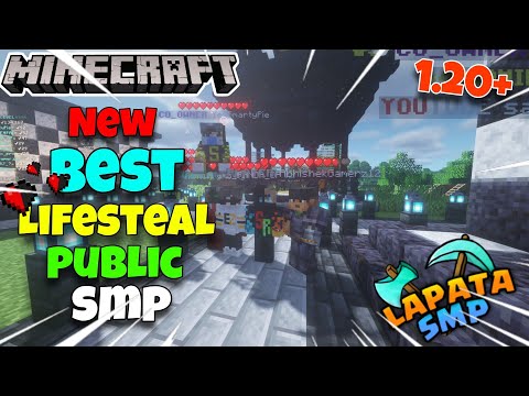 Insane Lifesteal SMP Server for Minecraft 1.20+ 😱 Join Now!