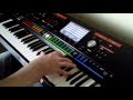 Ken Clark plays "Watermelon Man" on Roland Jupiter-80 Synth