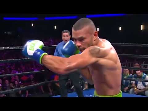 Jose Uzcategui Venezuela vs Caleb Plant USA   KNOCKOUT, BOXING fight, HD,