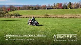 1999 Kawasaki Vulcan Classic Motorcycle - Up For Auction