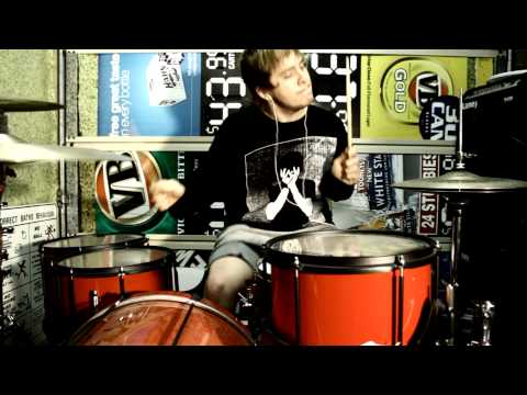 sam bonomini - the dillinger escape plan - sugar coated sour - drum cover