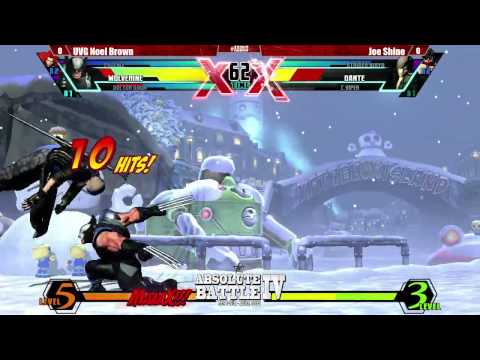 UVG Noel Brown vs Joe Shyne - Absolute Battle - UMVC3 Pool Play