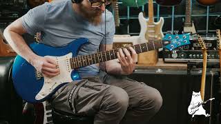 Video thumbnail for PRS SE EG Metallic BlueKorea 2006 Guitar Demo by Guitarcollectors