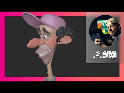 Sculpting Stylized Characters - Shane Olson - ZBrush 2022