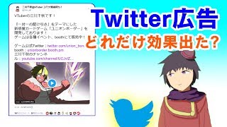 Twitter広告をやってみて実際にどんな効果が出た!?【VTuber】