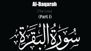 SURAH Al-Baqarah (part 1)