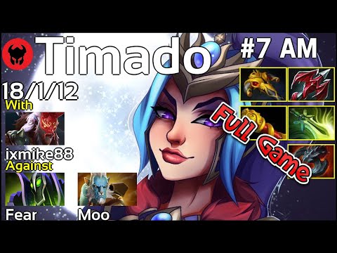 Timado [Infamous] plays Luna!!! Dota 2 Full Game 7.20