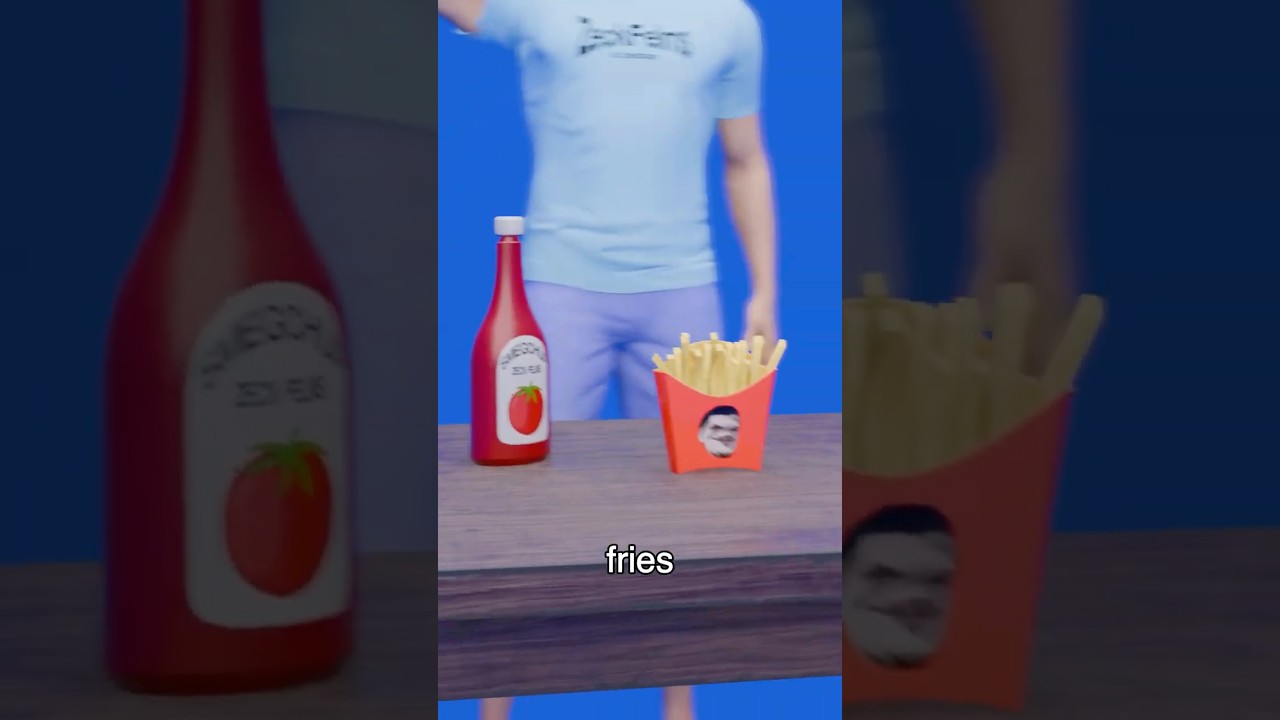 Don't Put Ketchup in Your Fries! 🍟😱